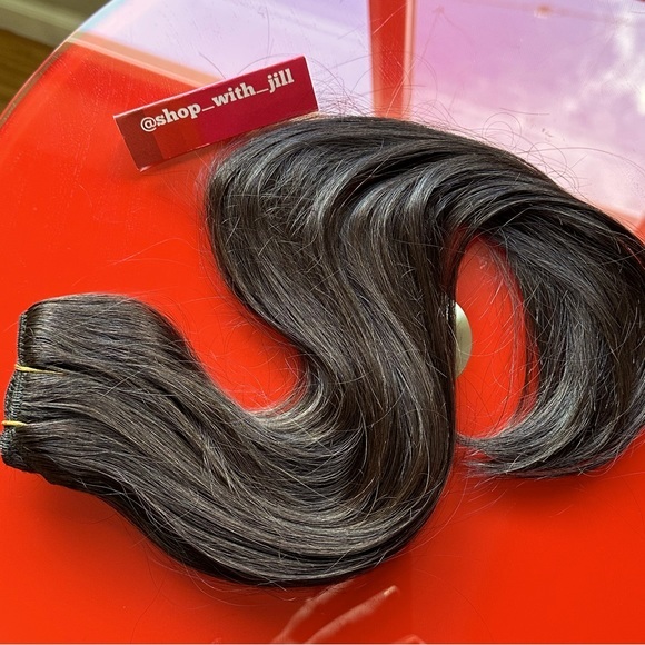 20” Darkest Brown #2 Clip In Extensions 100% Human Hair 7pcs 120g It#NO - Picture 3 of 12